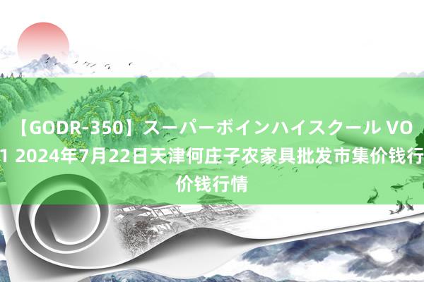 【GODR-350】スーパーボインハイスクール VOL.1 2024年7月22日天津何庄子农家具批发市集价钱行情