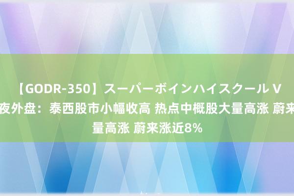 【GODR-350】スーパーボインハイスクール VOL.1 隔夜外盘：泰西股市小幅收高 热点中概股大量高涨 蔚来涨近8%