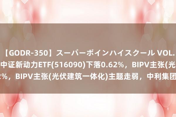 【GODR-350】スーパーボインハイスクール VOL.1 ETF最前哨 | 易方达中证新动力ETF(516090)下落0.62%，BIPV主张(光伏建筑一体化)主题走弱，中利集团高潮4.94%