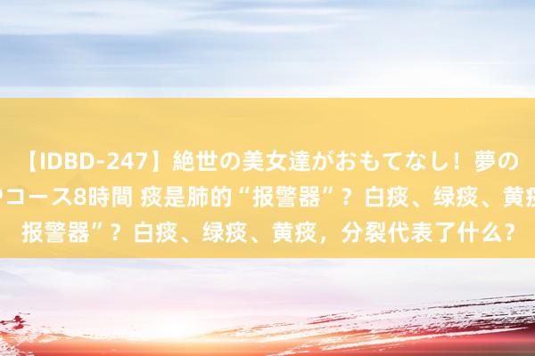 【IDBD-247】絶世の美女達がおもてなし！夢の桃源郷 IP風俗街 VIPコース8時間 痰是肺的“报警器”？白痰、绿痰、黄痰，分裂代表了什么？